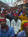 Tannery owners and workers agitate at Dhaka
