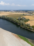 Drone View Of The River Po Drained By The Worst Drought In 70 Years