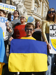 Rally Of Kherson Residents In Odesa, Amid Russia's Invasion Of Ukraine