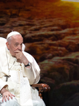 Pope Bergoglio In Assisi For Economy Of Francis