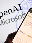 Microsoft - OpenAI Partnership  Illustration