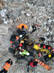 Rescue Teams Work Non Stop To Save Survivors From Earthquake In Hatay.