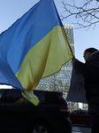 One Year Anniversary Of War In Ukraine Protest