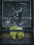 Moving For Preservation Of Banksy Graffiti In Irpin, Ukraine