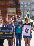 Protest In Solidarity With Ukraine In Poland