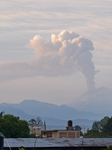 Popocatépetl Volcano Spews Ash