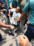 Disabled People Protest In Dhaka, Bangladesh