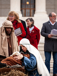 Living nativity at the Supreme Court