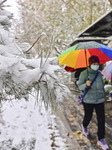 Heavy Snow Hit Central And Eastern China.