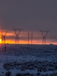 High-Voltage Power During Extreme Cold Weather.