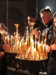 All-night vigil in Kyiv on Christmas Eve.