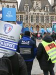 Demonstration Of Municipal Police In Paris 
