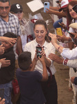 Candidate For The Mexico's Presidency Claudia Sheinbaum Rally In The State Of Mexico