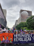 International Women's Day In Sao Paulo, Brazil