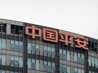 Ping An Office Building in Shanghai.