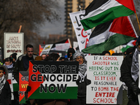 Rally For Gaza In Edmonton 
