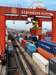 China-Kazakhstan Freight Trains Growth.