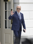  President Biden Hold A White House Departure