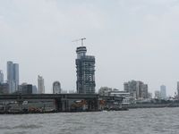 India's First Arch Bridge Installation In Mumbai 