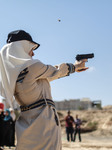 Palestinian Girls Prepares To Fire During A Training Session In Gaza Strip