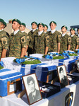 Handover Remains Ceremony At A Military Cemetery In Nicosia, Cyprus