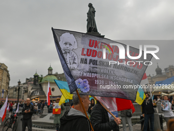 KRAKOW, POLAND - MAY 20, 2023: A small group of local members from a pro-nationalist organization attempted to disrupt the daily protests o...