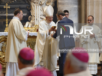 Celebration of Mass presided over by Cardinal Matteo Zuppi Metropolitan Archbishop of Bologna and President of the Italian Episcopal Confere...