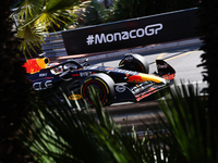 Max Verstappen of Red Bull Racing during second practice ahead of the Formula 1 Grand Prix of Monaco at Circuit de Monaco in Monaco on May 2...