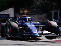 Alexander Albon of Thailand driving  the (23) Williams Racing FW45 Mercedes during the Formula 1 Grand Prix De Monaco 2023 on May 27th, 2023...