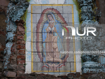 A figure of the Virgin of Guadalupe in the town of Amecameca, State of Mexico.

Recently, the Government of the State of Mexico, the Natio...