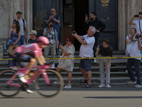 Primoz Roglic  during the 106th Giro d'Italia 2023, Stage 21 a 126km stage from Rome to Rome / #UCIWT / on May 28, 2023 in Rome, Italy.  (