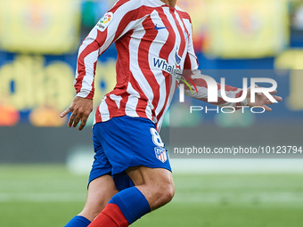 Antoine Griezmann of Club Atletico de Madrid in action during the LaLiga Santander match between Villarreal CF and Club Atletico de Madrid a...