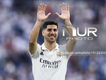 Marco Asensio of Real Madrid Cf during a match between Real Madrid v Athletic Club as part of LaLiga in Madrid, Spain, on June 4, 2023. (
