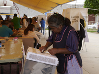 Election day begins to elect governor in Edomex, Mexico, on june 04, 2023. (