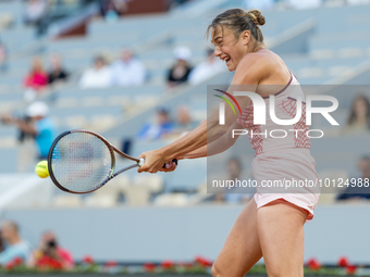 Aryna Sabalenka during Roland Garros 2023 in Paris, France on June 4, 2023. (