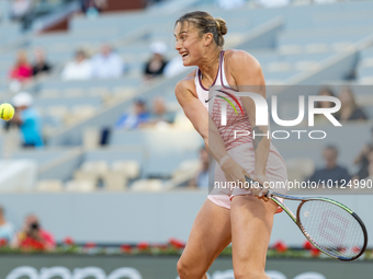 Aryna Sabalenka during Roland Garros 2023 in Paris, France on June 4, 2023. (