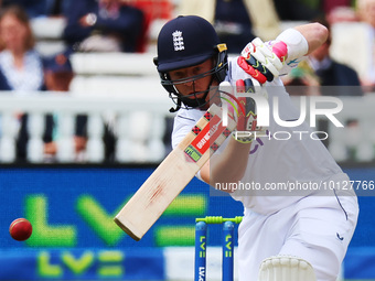 England's Ben Duckett during Test Match Series Day Two of 4 match between England against Ireland at Lord's Cricket Ground  Ground, London o...