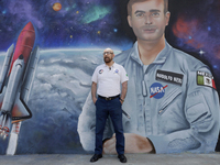 Rodolfo Neri Vela, the first Mexican astronaut and the first Latin American to go on a mission with NASA on the shuttle Atlantis in 1985, un...