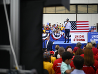 U.S. President Joseph Biden kicks of the AFL-CIOs annual Tri-State Labor Day Parade in Philadelphia, PA, USA on September 4, 2023. (