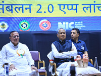 

Rajasthan Chief Minister Ashok Gehlot and State Education Minister BD Kalla are attending a felicitation ceremony on the occasion of Teach...