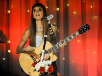 Christina Perri performs at Emo's on May 7, 2014 in Austin, Texas. (