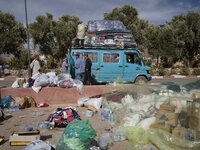 Morocco, Talat N'Yaaqoub, 2023-09-13. In the village of Talat N'Yaaqoub, a large-scale mobilisation was organised to help the victims of the...