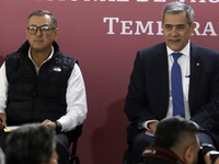 October 16, 2023, Mexico City, Mexico: The director of the Institute of Security and Social Services of State Workers, Pedro Zenteno Santael...
