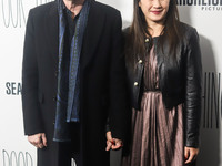 Steve Buscemi and Karen Ho arrive at the New York Premiere Of Searchlight Pictures' 'Poor Things' held at the DGA New York Theater on Decemb...