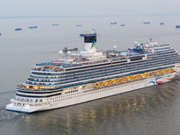 Adora Cruises, the first Chinese-made large cruise ship, is making its maiden voyage at Shanghai Wusongkou International Cruise Port, taking...