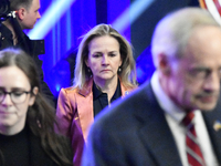 Rep. Madeleine Dean is mingling ahead of U.S. President Joseph Biden's address, where he is expected to criticize former President Donald Tr...