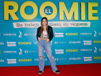 Paola Villalobos is attending the red carpet of the ''Roomie'' film premiere at Cinepolis Perisur in Mexico City, Mexico, on January 16, 202...