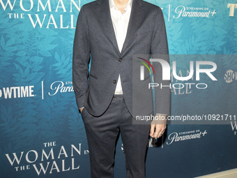 Joe Murtagh is attending 'The Woman in the Wall' premiere event at Metrograph in New York City, USA, on January 17, 2024. (