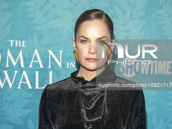 Ruth Wilson is attending 'The Woman in the Wall' premiere event at Metrograph in New York City, USA, on January 17, 2024. (