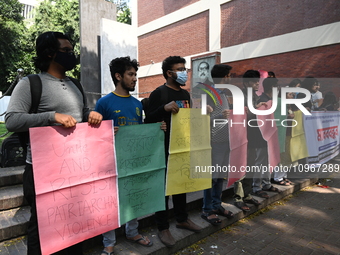 Students from the Bangladesh University of Engineering and Technology are staging a protest rally to demand justice in the case of a rape on...